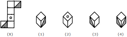 Illustration for Choose the die that is similar to the die, formed from the open die.